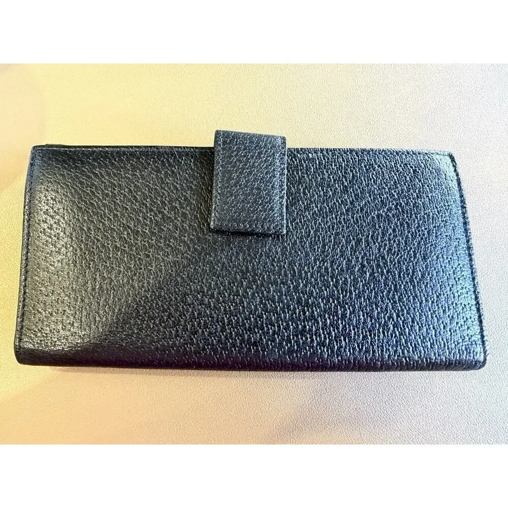 Authentic Gucci Black Leather Wallet – COA Included - Picture 4 of 9